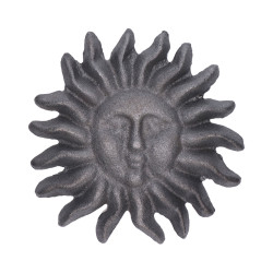Dekoračný prvok, ø 120 mm - slnko, odliatok, jednostranný Dekoračný prvok, ø 120 mm - slnko, odliatok, jednostranný
